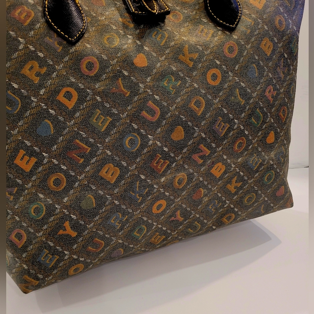 Dooney & Bourke Olive Green Tote - Picture 5 of 10